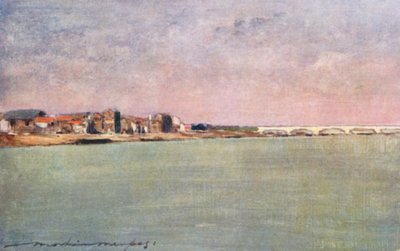 Seina při západu slunce od Mortimer Ludington Menpes