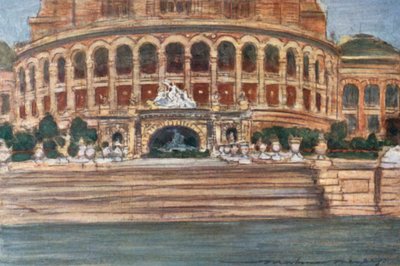 Palác Trocadero od Mortimer Ludington Menpes