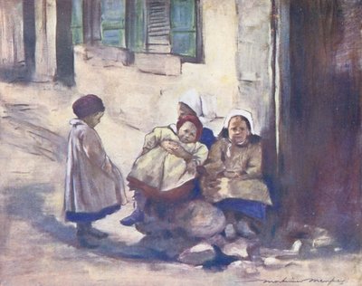 Děti světa: (barevná litografie) od Mortimer Ludington Menpes