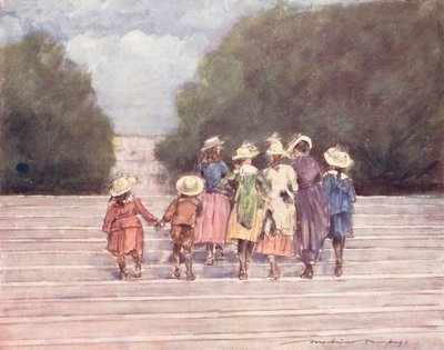 Děti světa: (barevná litografie) od Mortimer Ludington Menpes
