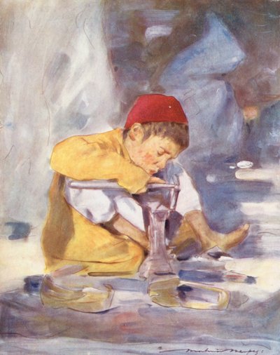 Děti světa: (barevná litografie) od Mortimer Ludington Menpes