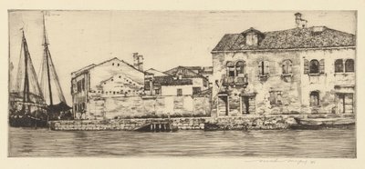 Giudecca, Benátky od Mortimer Menpes