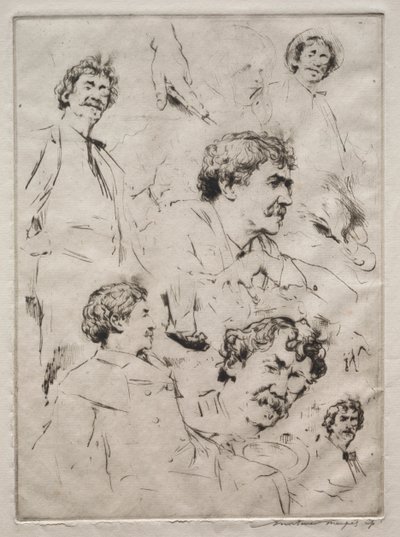 James MacNeill Whistler. od Mortimer Menpes