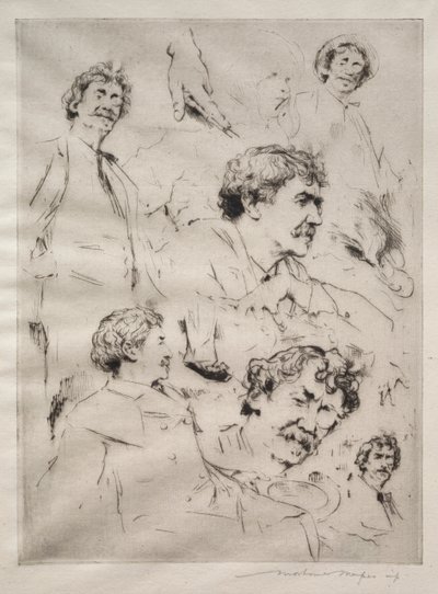 James MacNeill Whistler od Mortimer Menpes