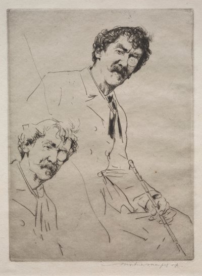 James MacNeill Whistler od Mortimer Menpes