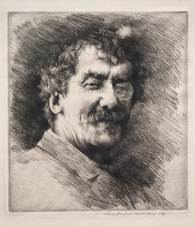 James MacNeill Whistler od Mortimer Menpes