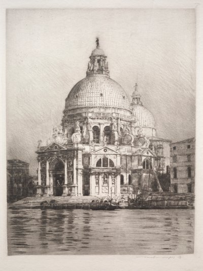 Santa Maria Della Salute #1 od Mortimer Menpes