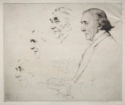 Sir Henry Irving od Mortimer Menpes