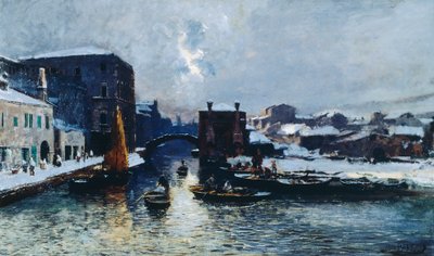 Chioggia lumen alla od Mose Bianchi