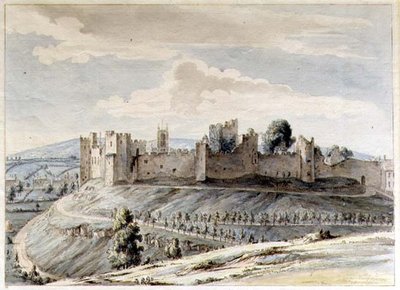 Ludlow Castle od Moses Griffith