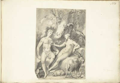 Adam a Eva od Moses Ter Borch
