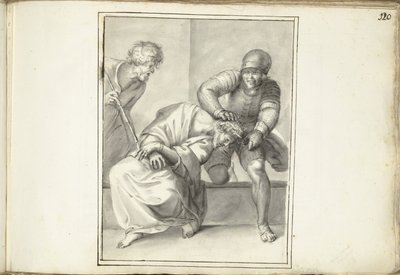 Kristus korunovaný trním od Moses Ter Borch