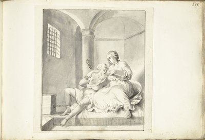 Cimon in Pero (Caritas Romana) od Moses Ter Borch