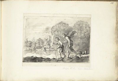 Tobiáš v Angelovi od Moses Ter Borch