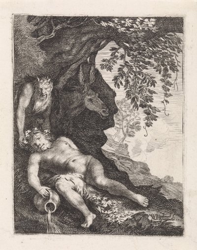 Slapende Silenus od Moyses van Wtenbrouck