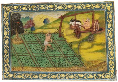 Pastorační scéna od Mughal School