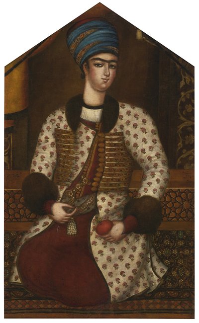 Portrét Rustama Khana Zanda od Muhammad Sadiq
