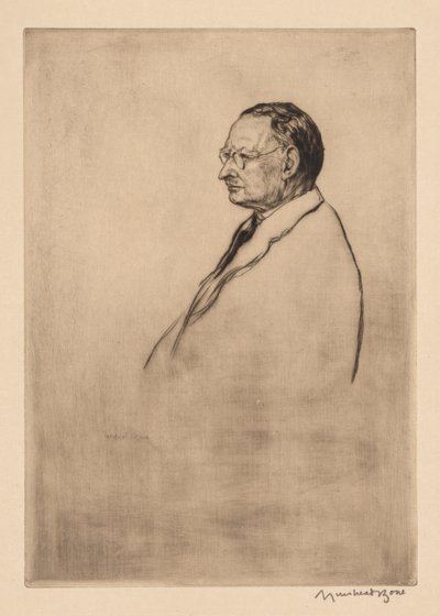 John Robertson, J. P., Dundee od Muirhead Bone