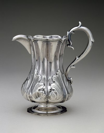 Creamer, c. 1846 (stříbro) od Mulford and Wendell