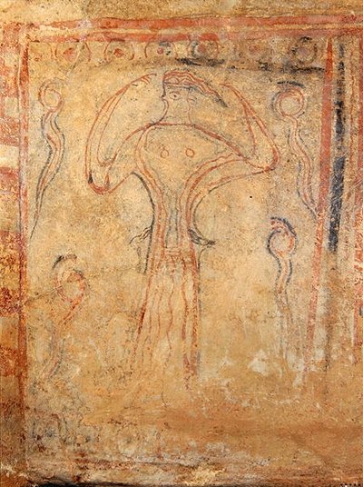 Larnax (keramika) (viz také 288284-288289) od Mycenaean