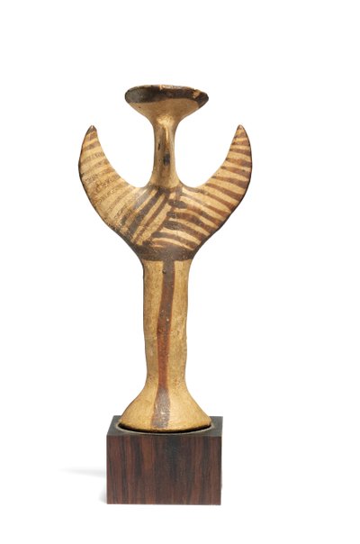 Postava Psi, cca 1300-1200 př.nl (terakota) (viz také 3126448) od Mycenaean