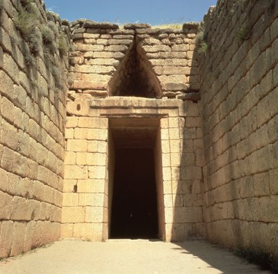 Pokladnice Atreus, asi 1300 př.nl od Mycenaean