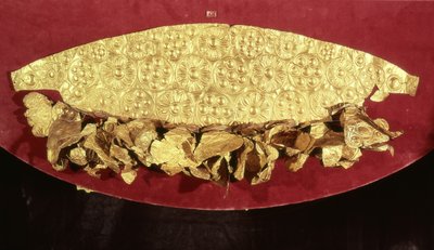 Diadém z hrobu, Horní kruh od Mycenaean Mycenaean