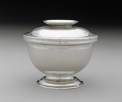 Miska na cukr, c. 1745-1775 (stříbro) od Myer Myers