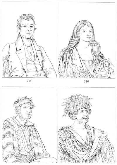 Cherokees, 1841. od Myers and Co