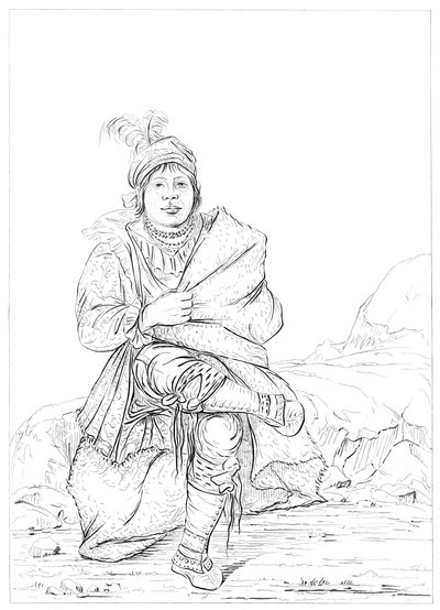 Indián, Severozápadní hranice, 1841. od Myers and Co