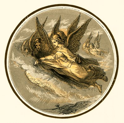 Létající andělé od Myles Birket Foster