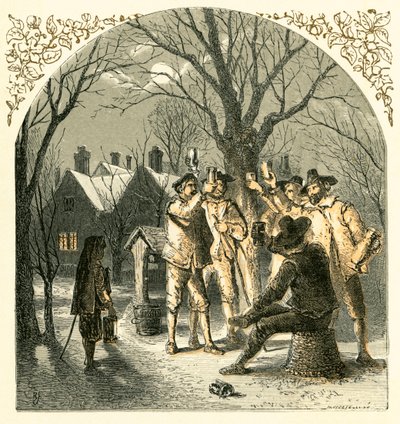 Vánoční kolotoč od Myles Birket Foster