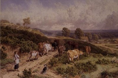 Doba dojení: Mladý řidič od Myles Birket Foster