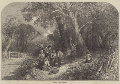Jaro, země od Myles Birket Foster