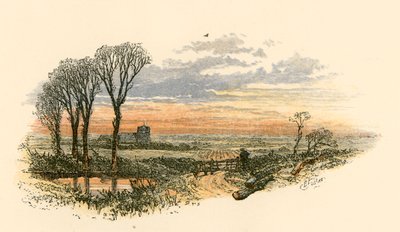 Nedělní večerní procházka od Myles Birket Foster