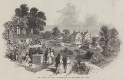 Hotel Harlow Carr a sirné alkalické prameny a lázně od Myles Birket Foster