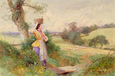 Dojička od Myles Birket Foster