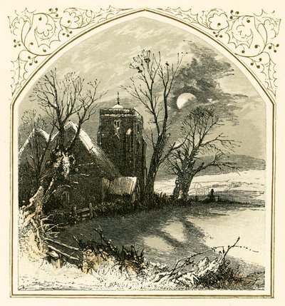 Smrt starého roku od Myles Birket Foster