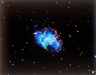 Krabí mlhovina v souhvězdí Býka. od NASA Images