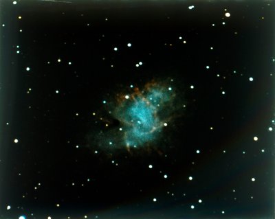 Krabí mlhovina v souhvězdí Býka. od NASA Images