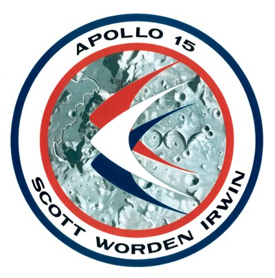 Odznak lunární mise Apollo 15, 1971. od NASA Images