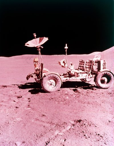 První Lunar Roving Vehicle, Apollo 15, červenec 1971. od NASA Images