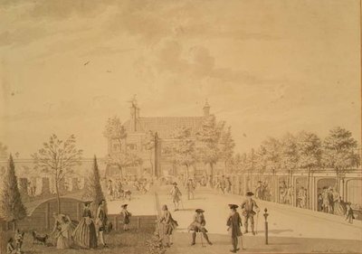 Golfové hřiště za Stadlander Inn, Amsterdam od N.M. Aertman