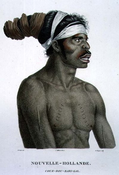 Cour-Rou-Bari-Gal, rodák z Nového Holandska, deska 18 z 