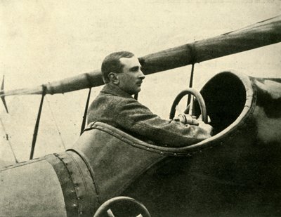 Flight-Liutenant C. H. Collet, R.N., D.S.O., c1914, c1920. od N. Birkett