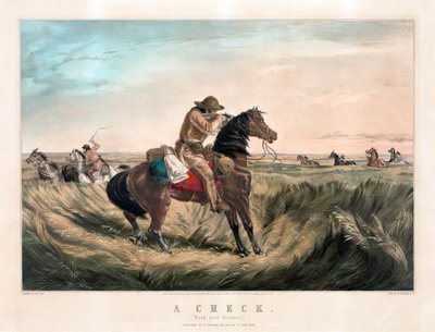Old West Sharpshooter od Currier & Ives od Currier and Ives