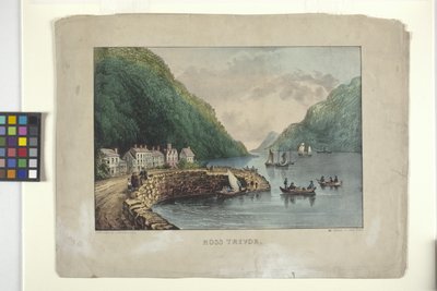 Ross Trevor (ručně kolorovaná litografie) od N. and Ives J.M. (1824 95) Currier