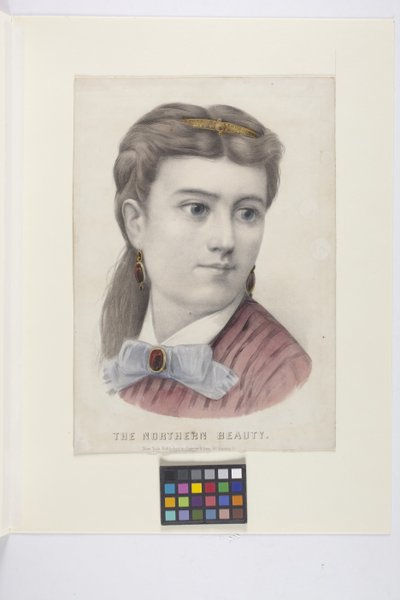 Die nördliche Schönheit von N. and Ives J.M. (1824-95) Currier