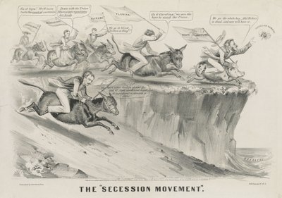 "secesní hnutí" od Currier and Ives