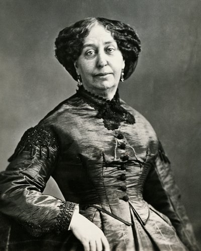 George Sand, pseudonym Amantine-Lucile-Aurore Dupin (Paříž od Nadar